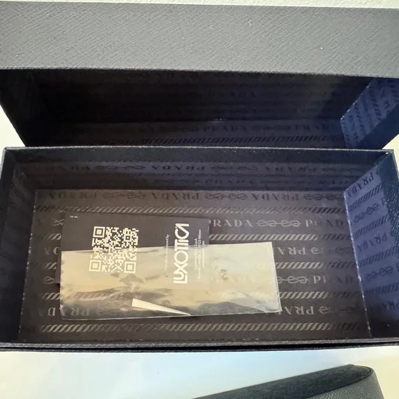 Prada Transparent and Tan Sunglasses - Picture 9 of 15